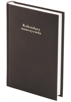 Kalendarz nauczyciela 2018/2019 A5 tygodniowy Albit brązowy