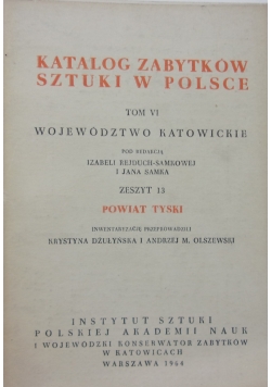 Katalog zabytków sztuki w Polsce, tom 6, zeszyt 13