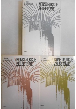Konstrukcje żelbetowe, t. 1-3