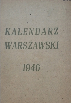 Kalendarz Warszawski 1946