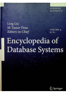 Encyclopedia of database systems Volume 4