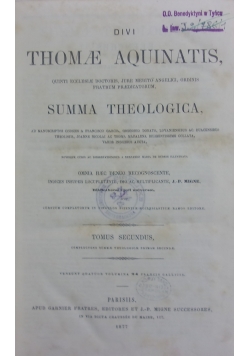 Divi thomae aquinatis , 1877 r.