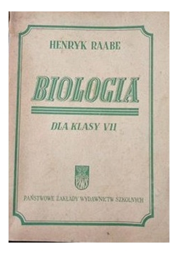 Biologia dla klasy VII