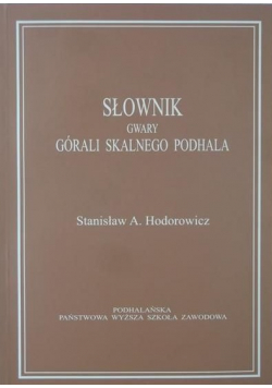 Słownik gwary górali skalnego podhala