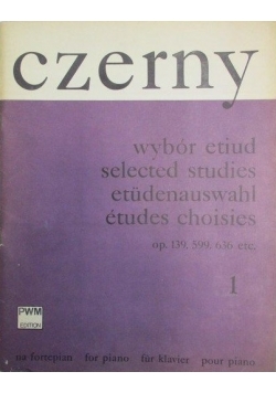 Wybor etiud na fortepian 1
