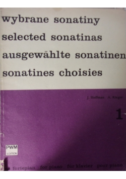 Wybrane sonatiny na fortepian tom I i II