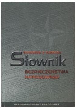 Słownik bezpieczeństwa narodowego