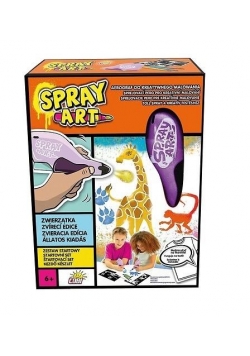 Spray Art zestaw startowy Zwierzęta