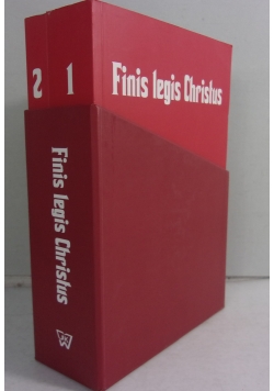 Finis legis christus tom 1/2