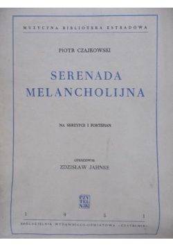 Serenada melancholijna na skrzypce i fortepian