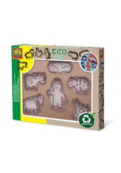 ECO play dough cutters
