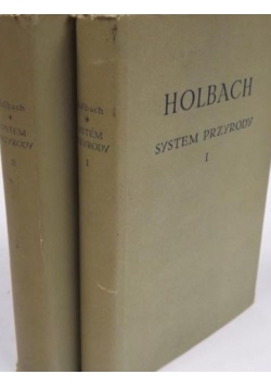 Holbach system przyrody  cz. I, II