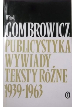 Publicystyka Wywiady Teksty różne