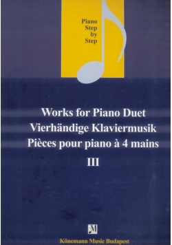 Piano Step by Step. Works for Piano Duet III