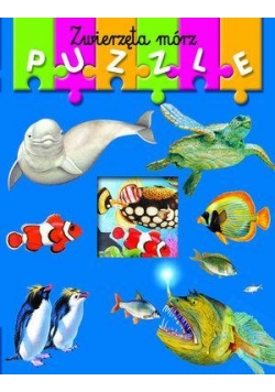 Książka z puzzlami. Zwierzęta mórz w.2012