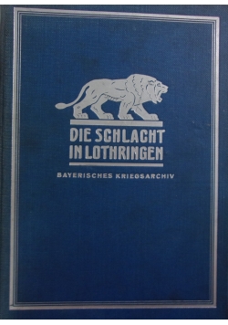 Die schlacht in Lotbringen, tom 2, 1929 r.