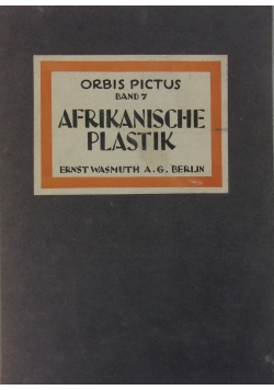 Orbis Pictus band 7 Afrikanische plastik  1922 r.