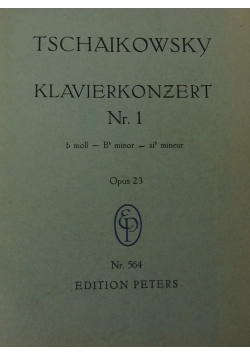 Klavierkonzert nr 1