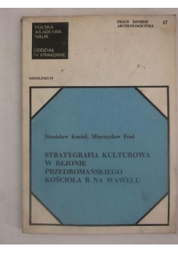 Stratygrafia kulturowa w rejonie przedromańskiego kościoła B na Wawelu