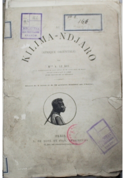 Au Kilimandjaro 1890 r.