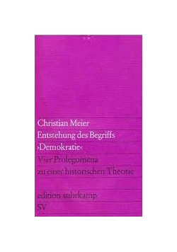 Vier Prolegomena zu einer historischen Theorie