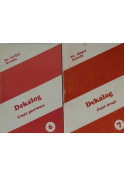 Dekalog, zestaw 2 książek