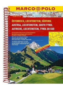 Atlas Austria 1:200 000 spirala MARCO POLO