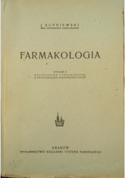 Farmakologia 1947 r.