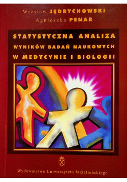 Statystyka analiza wyników badań naukowych w medycynie i biologii plus dyskietka