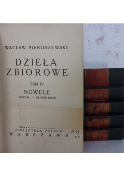 Dzieła zbiorowe, zestaw 6 książek z 1935 r.