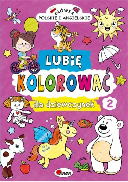 Lubię kolorować dla dziewczynek 2