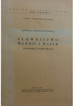 Słownictwo Warmii i Mazur 2