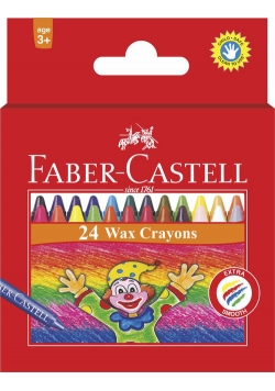 Kredki woskowe Faber-Castell 24 kolory