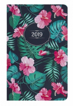 Kalendarz kieszonkowy DI2 2019 Hibiskus