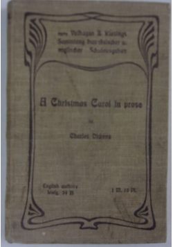 A Christmas Carol in prose, 1904r.