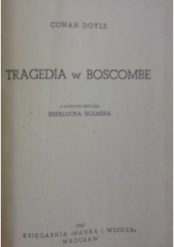 Tragedia w Boscombe  1947r .