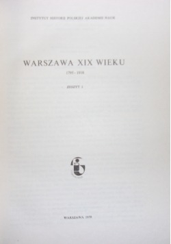 Warszawa XIX wieku