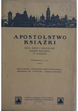 Apostolstwo książki, 1931 r.