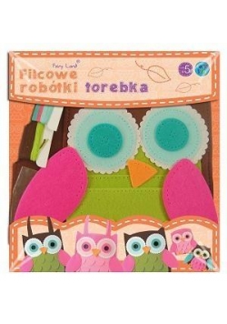 Filcowe Robótki - Torebka Sowa brązowa STnux
