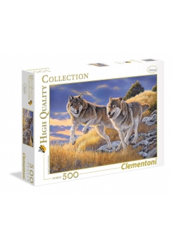 Puzzle 500 HQ The wolves