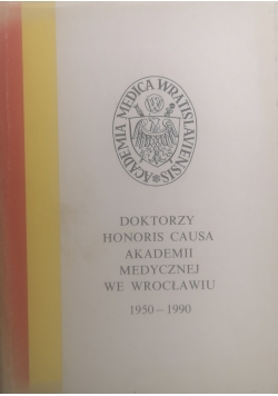 Doktorzy honoris causa akademii medycznej we Wrocławiu