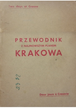 Przewodnik z najnowszym planem Krakowa