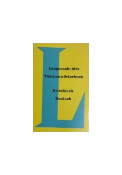 Langenscheidts Taschenworterbuch griechisch- deutsch
