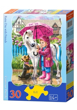 Puzzle 30 Rainy Day with Friends CASTOR