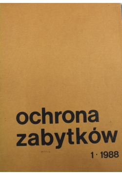 Ochrona zabytków Nr 1