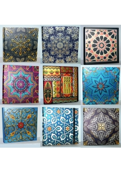 Kalendarz 2019 Terminarz 17x17 Metalic Paper 2019