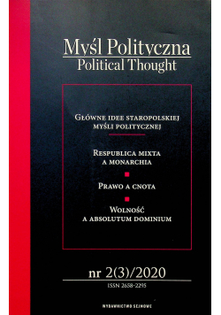 Myśl polityczna 2