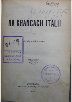 Na krańcach Italii 1901 r