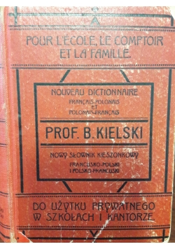 Słowni kieszonkowy francusko-polski, polsko-francuski