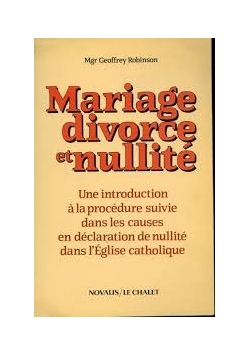 Mariage divorce wt nullite
